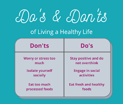 Do's & Dont's of Health
